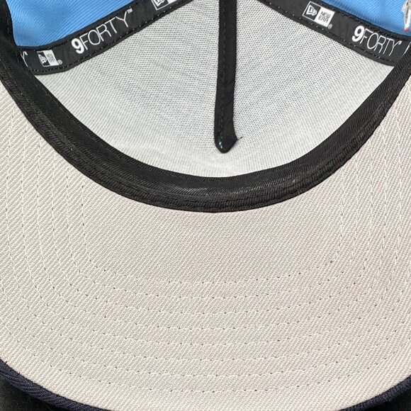 New Era Atlanta Braves Cap Hat Men's OSFM w/ Adjustable Strap Blue - Picture 13 of 15